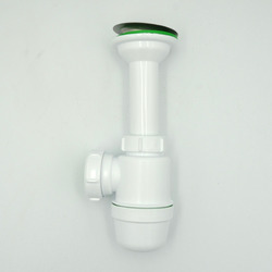 Сифон для кухни малый литой выпуск AKVATER (S0500)