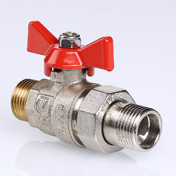 Кран шаровой VALTEC BASE с полусгоном и наружной резьбой (VT.226.N)