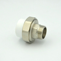 Муфта разборная м./п. PP-R РН (под трубу) белый РосТурПласт