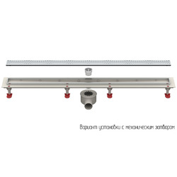 Желоб душевой с рамкой решетка "А" (волна) ТатПолимер