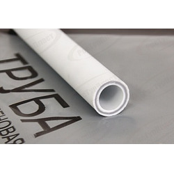 Труба полипропиленовая стекловолокно PN25 белый РосТурПласт