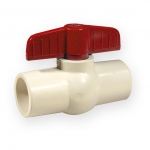 Кран шаровой КВ ХПВХ