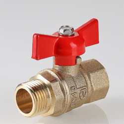 Кран шаровой водяной РВ/РН VALTEC СТАНДАРТ бабочка (VT.123.GN)