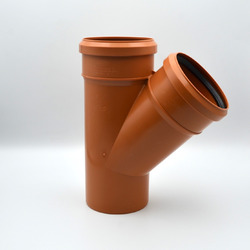 Тройник для наружной канализации 110 мм SINIKON