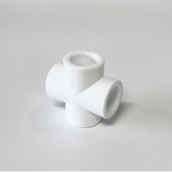 Крестовина PP-R D 20 белый РосТурПласт