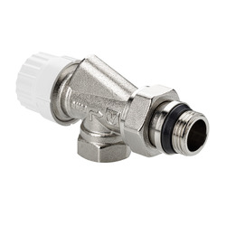 Клапан термостатический угловой с осевым управлением VALTEC (VT.179.NRC)