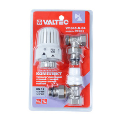 Комплект терморегулирующего оборудования для радиатора угловой VALTEC (VT.045.N.04)